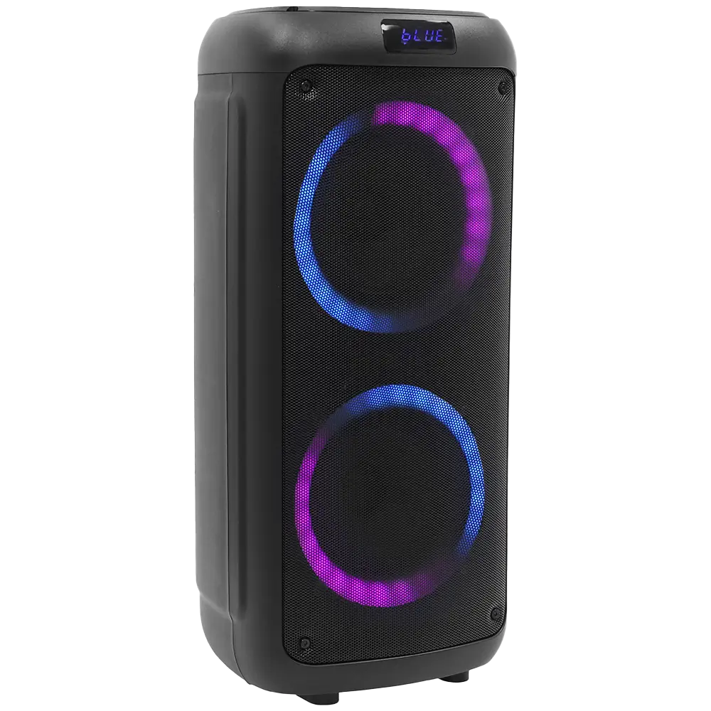 Enceinte portable sur batterie 'BOOMaster 300' – 250W avec Bluetooth, LED