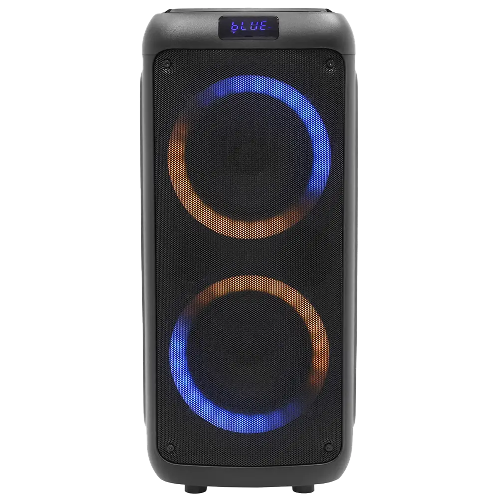 Enceinte portable sur batterie 'BOOMaster 300' – 250W avec Bluetooth, LED