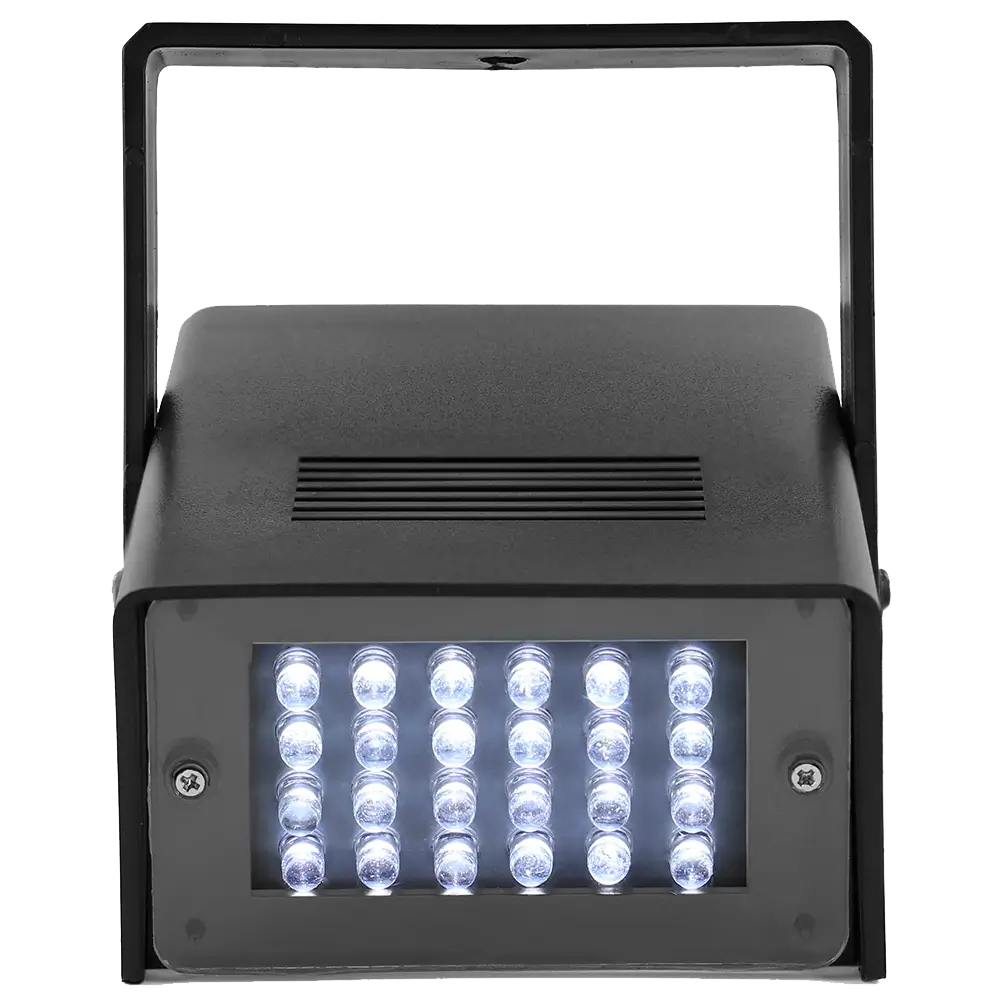 Stroboscope LED FLASHLED-MINI – 24 LED blanches, vitesse réglable