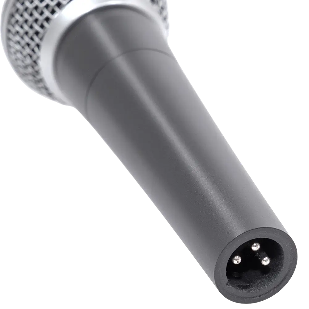 Microphone dynamique MIC 300 Mac Mah – Pack de 3 micros filaires avec valise, pinces, supercardioïde, XLR