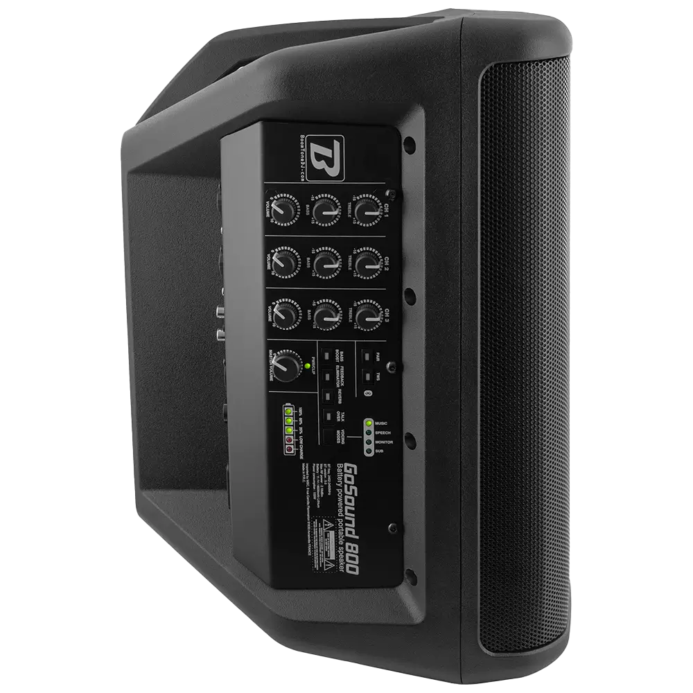 Enceinte portable GoSound 800 – 100W RMS, Bluetooth 5.0, DSP 4 modes, batterie 4h