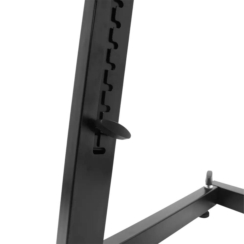 Stand DJ STATION – hauteur réglable 68–92cm, tablette PC intégrée