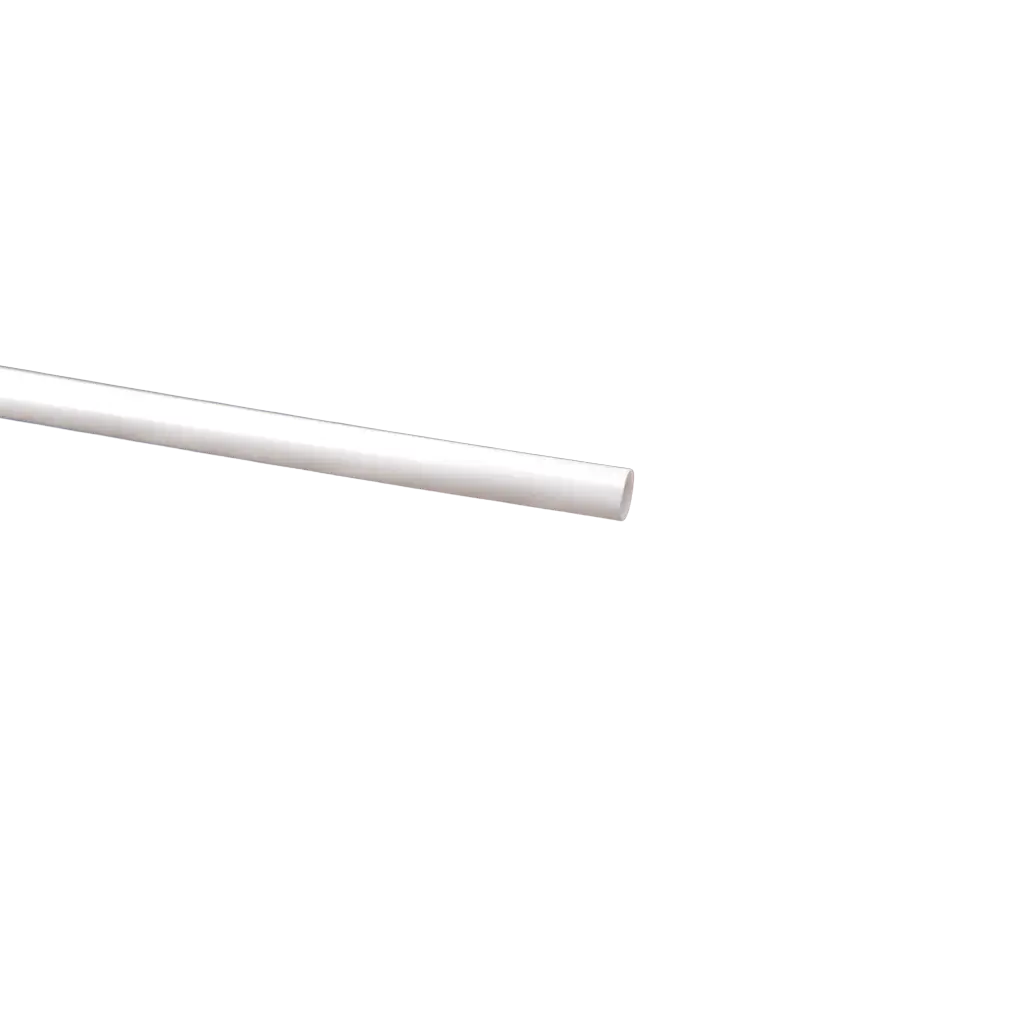 Paille Cocktail en PP blanc recyclable 20cm ø 8mm – Certifiée alimentaire et réutilisable (Lot de 250)