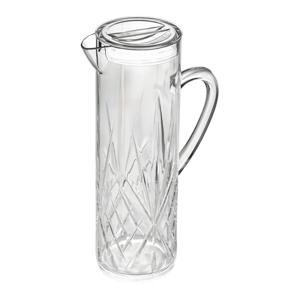 Carafe incassable Firenze avec couvercle – 1,5 L en SAN transparent
