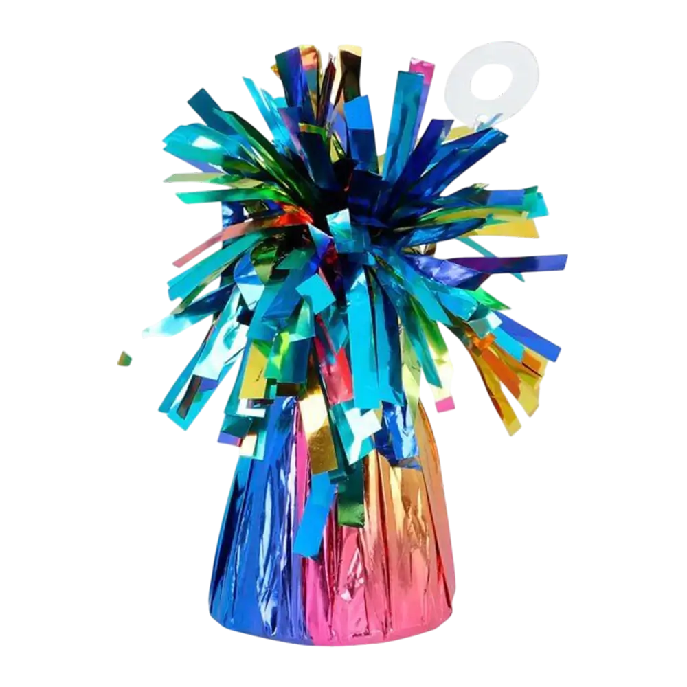 Poids pour ballons hélium - Arc-en-ciel
