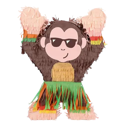 Piñata singe - À frapper - 39,5 cm
