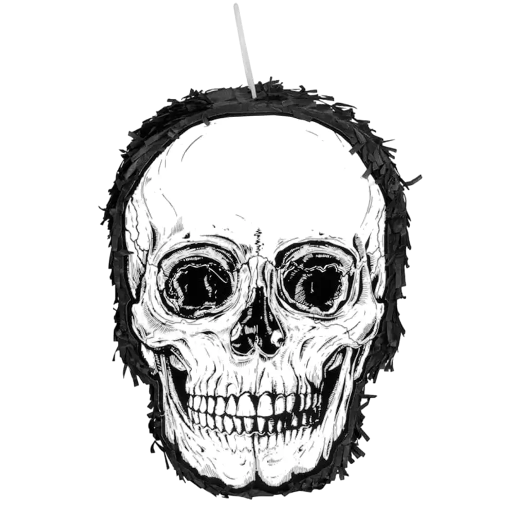 Piñata tête de mort - À frapper - 35 cm
