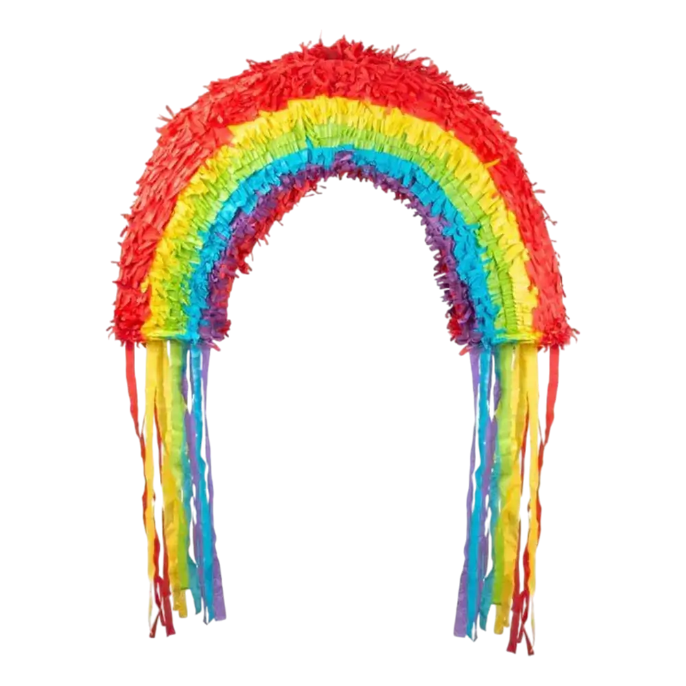 Piñata arc-en-ciel - 58 cm