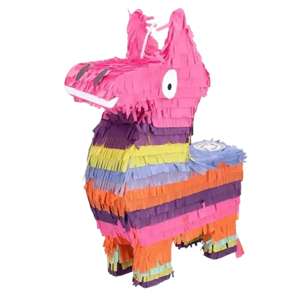 Piñata Lama (M) - À frapper - 39 cm