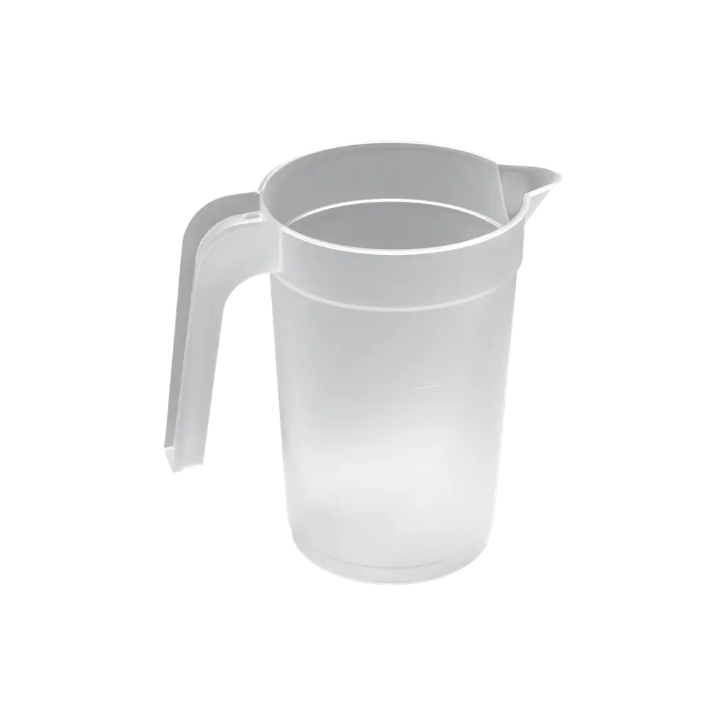 Pichet 1,5L Plastique Réutilisable 