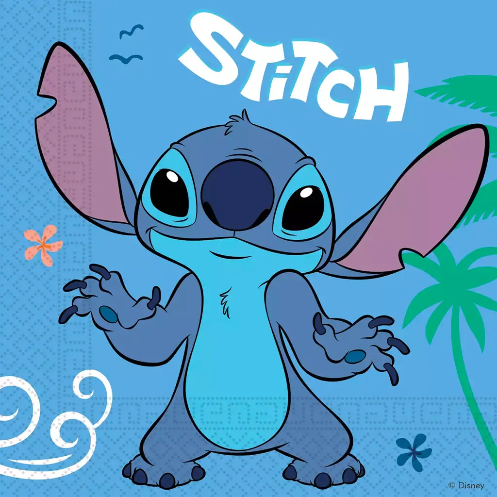 Serviette Stitch - Lot de 20