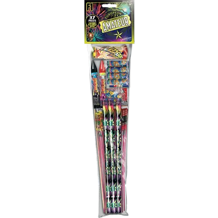 Assortiment de 37 fusées AMATEUR® – Calibre 16 mm