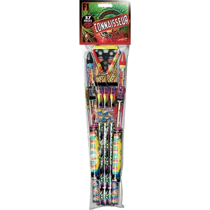 Assortiment de 36 artifices CONNAISSEUR® – Calibre 16 mm