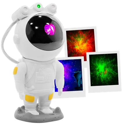 Projecteur d’ambiance LED "Star Man" nébuleuse en mouvement et ciel étoilé – BoomTone DJ