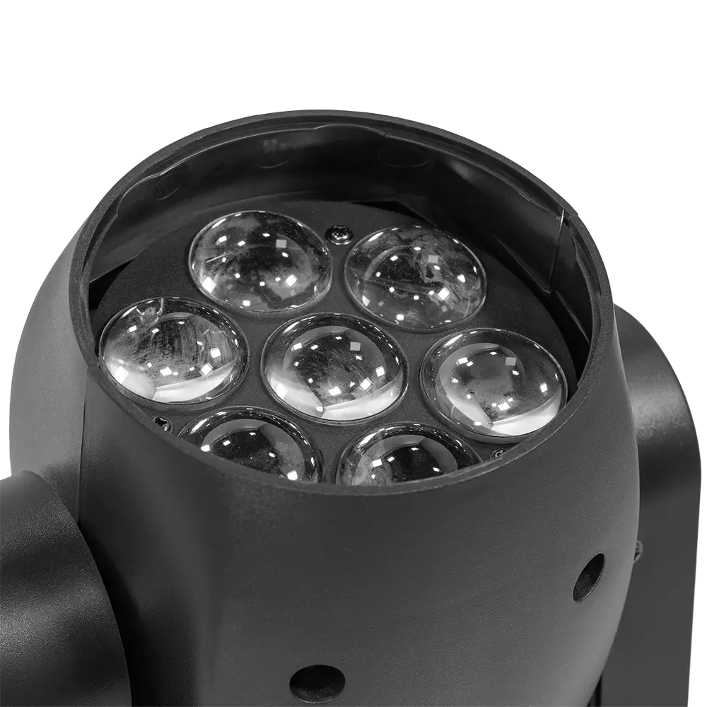 Lyre Wash LED professionnelle, IZY 715 Zoom - stroboscope &amp; DMX – Mac?Mah