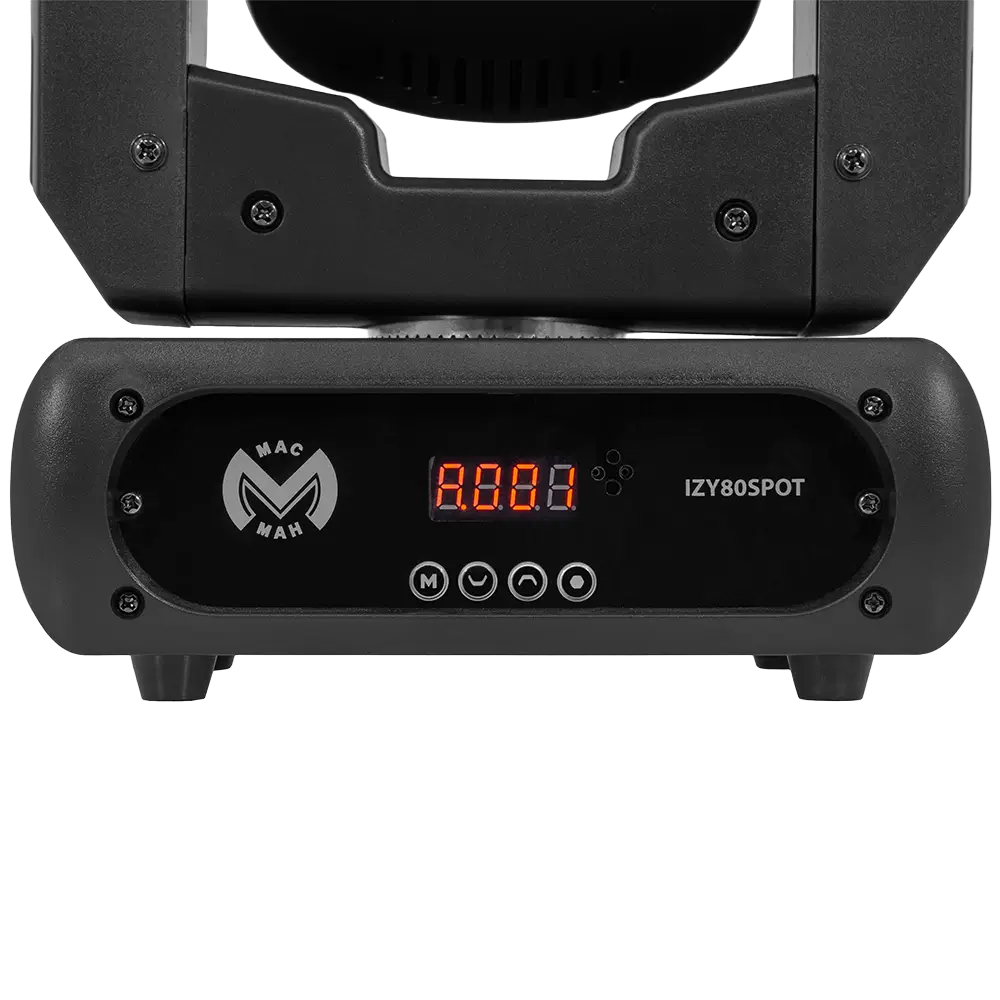 Lyre spot LED IZY 80 Spot 80 W faisceau 10° avec gobos et prisme – Mac Mah