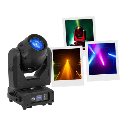 Lyre hybride "Aurora 150 BSW" beam + spot + wash – Mac Mah