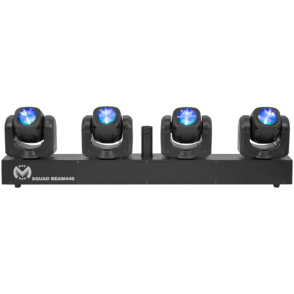 Effet LED beam Squad Beam 440 4 têtes 40 W faisceau 2.5° – Mac Mah