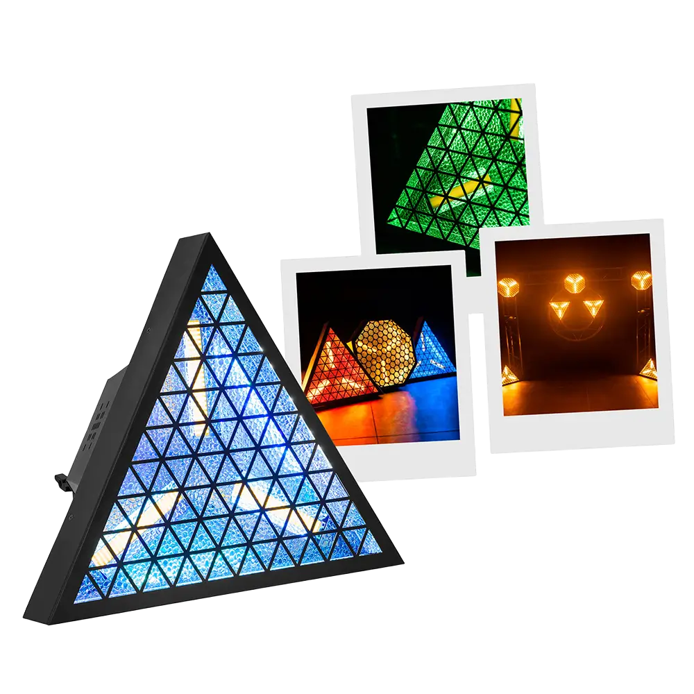 Effet LED rétro Amber-T tube ambre + RGB DMX – Mac Mah