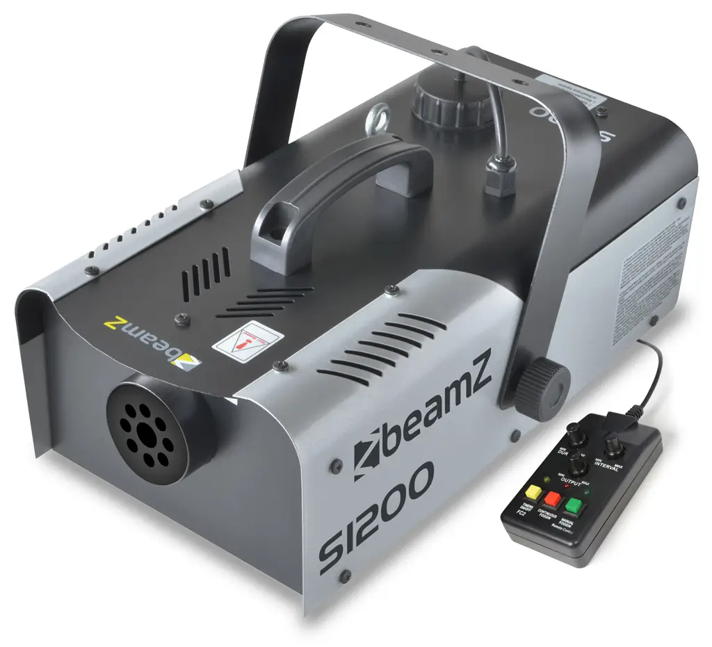 Machine à fumée BEAMZ S1200 MKII - 1200W + Télécommande Filaire avec Timer