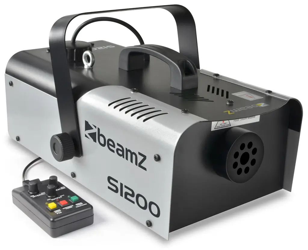 Machine à fumée BEAMZ S1200 MKII - 1200W + Télécommande Filaire avec Timer