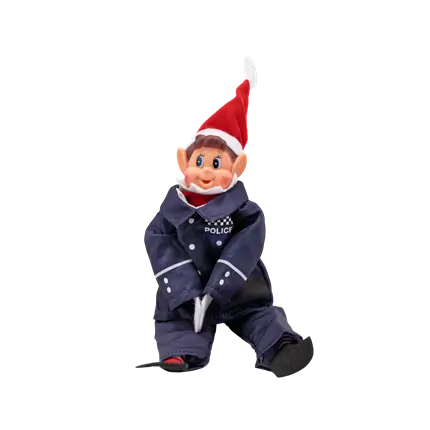 Déguisement de Lutin farceur Police
