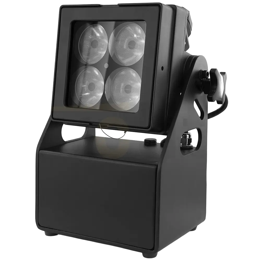 Projecteur PAR LED Evolite Tropikolor 4x15W FC – sur batterie IP65 (x6)