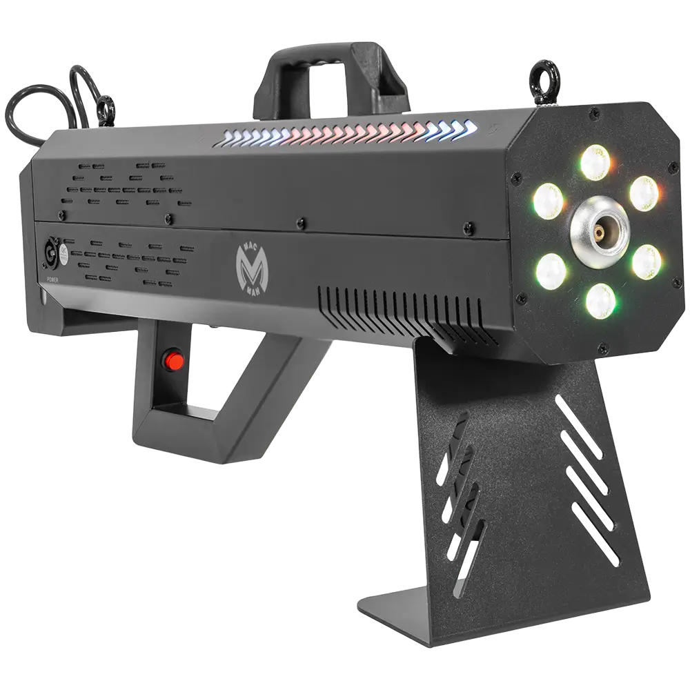 Canon à fumée MAC Fog Blaster 1500 RGB – 1500 W + LED RGB