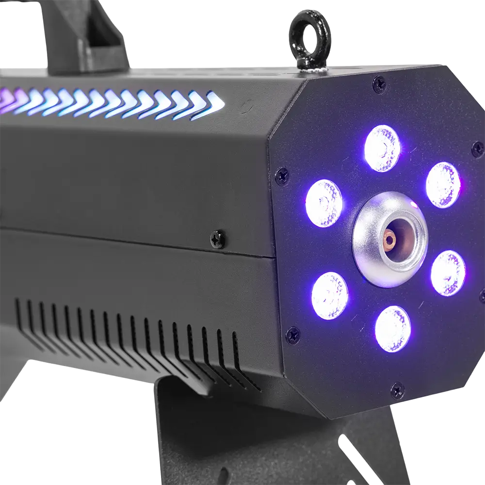 Canon à fumée MAC Fog Blaster 1500 RGB – 1500 W + LED RGB