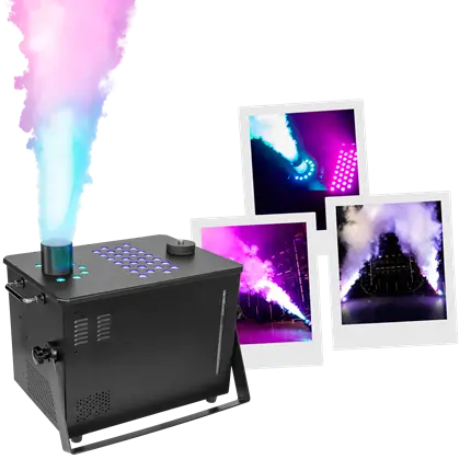 Machine à fumée d’extérieur effet CO2 – Pro Fogjet CO2 IP Evolite – Jet puissant & DMX (IP54)