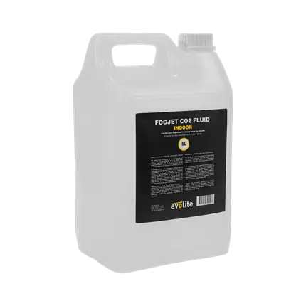 Liquide à fumée effet CO2 – FogJet CO2 Indoor Evolite – Usage intérieur – Bidon 5L