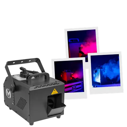Machine à brouillard 1000 W – Mac Hazer 1000 Mac Mah – Brouillard léger & contrôle DMX