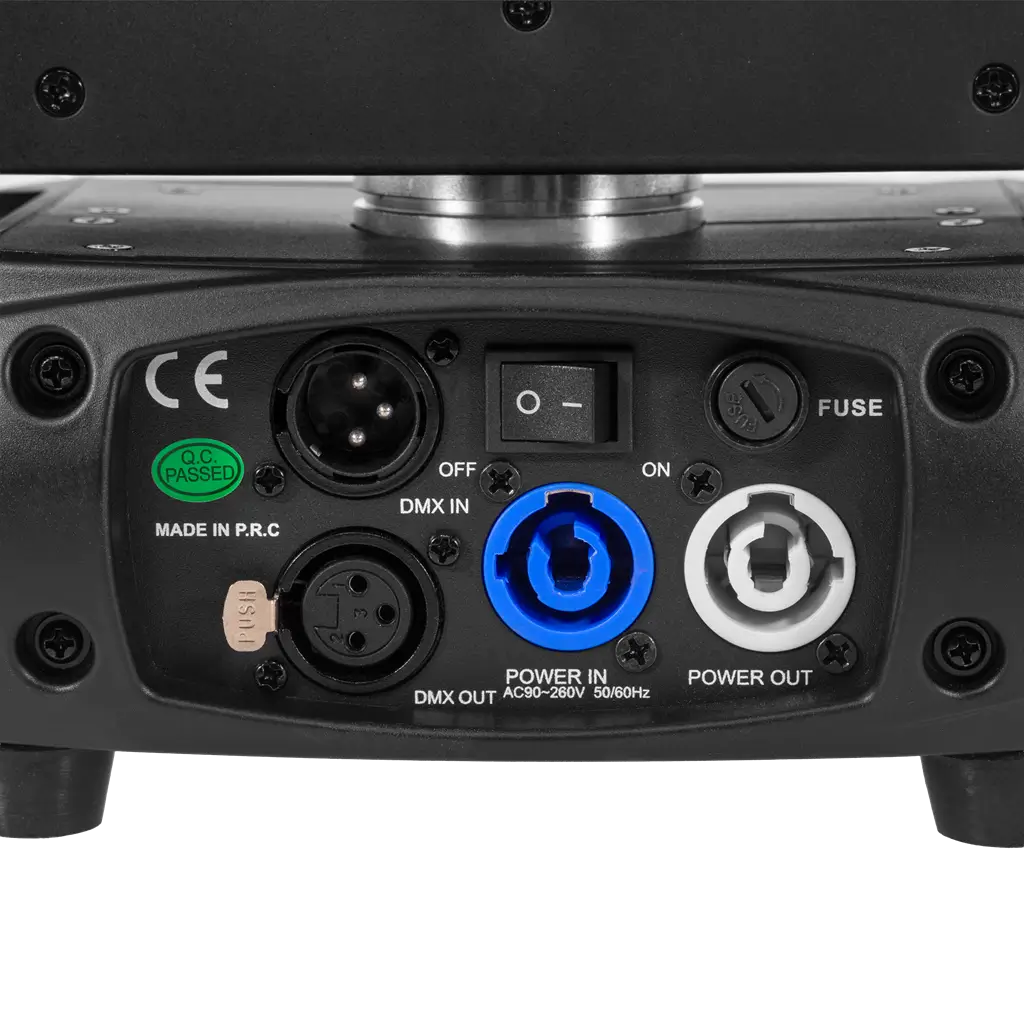 Projecteur wash 725 W – Evo Wash 725 CRz Evolite – LED multicolore &amp; contrôle DMX