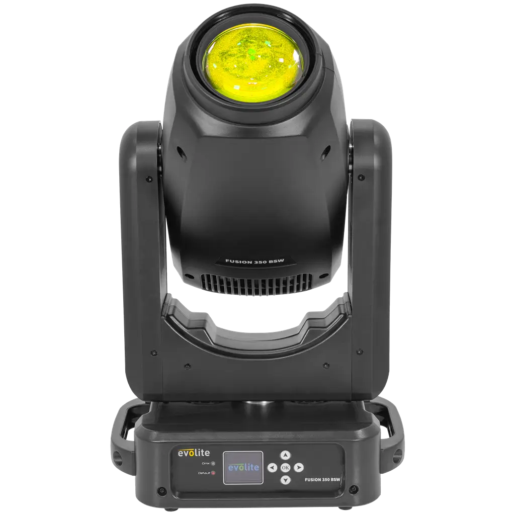 Pack 2 projecteurs hybrides 350 W en flight case – Fusion 350 BSW Set Evolite – Beam, Spot &amp; Wash intelligents