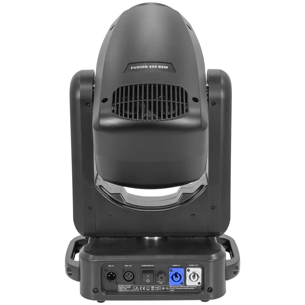 Pack 2 projecteurs hybrides 350 W en flight case – Fusion 350 BSW Set Evolite – Beam, Spot &amp; Wash intelligents