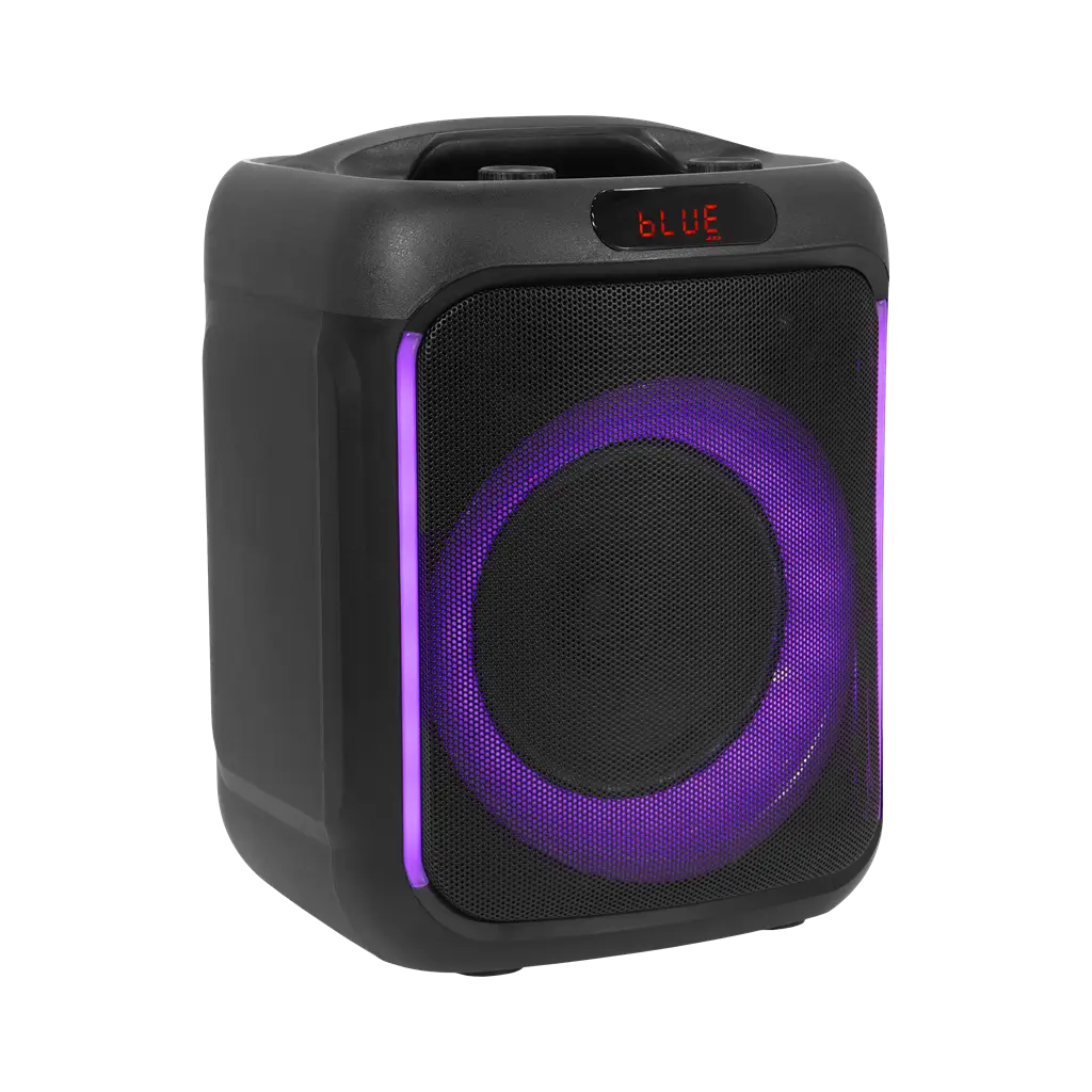 Enceinte portable – Cube 200 BoomTone DJ – Bluetooth 5.0, batterie intégrée &amp; éclairage LED
