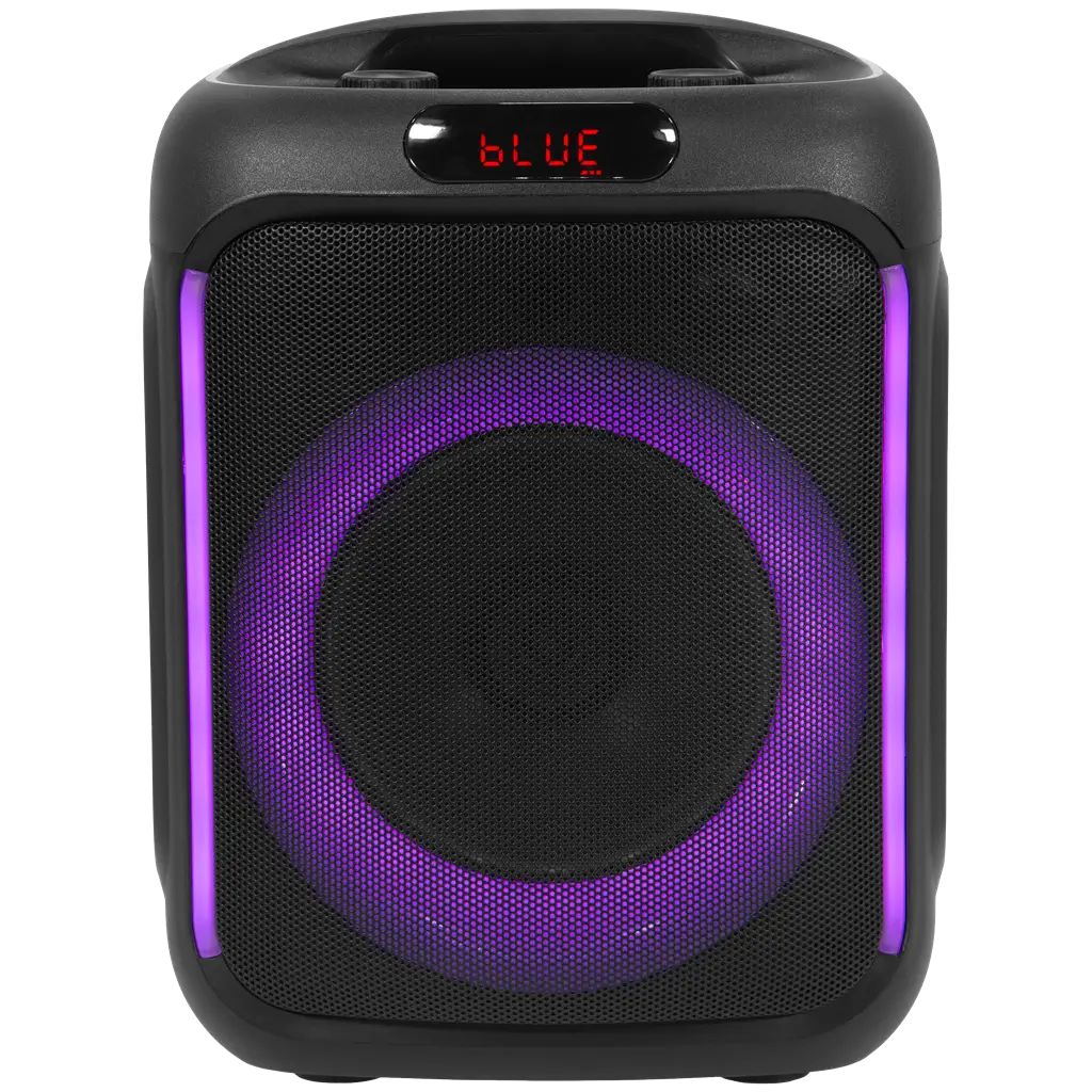 Enceinte portable – Cube 200 BoomTone DJ – Bluetooth 5.0, batterie intégrée &amp; éclairage LED