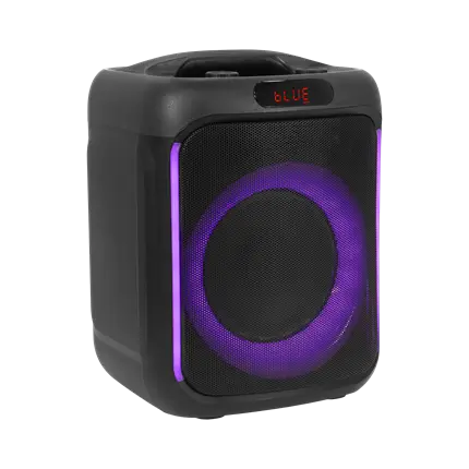Enceinte portable – Cube 200 BoomTone DJ – Bluetooth 5.0, batterie intégrée &amp; éclairage LED