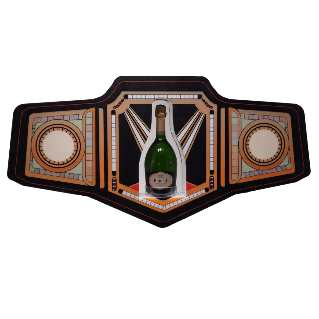 Rituel de service “Boxe” – Présentoir bouteille VIP lumineux | By Sparklers®