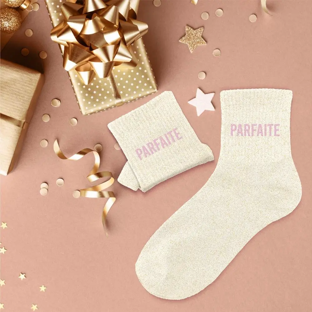 Chaussettes paillettes parfaite – Taille unique 36–42