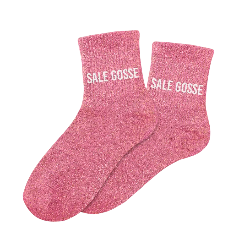 Chaussettes Paillettes Sale Gosse – Taille Unique 36–42