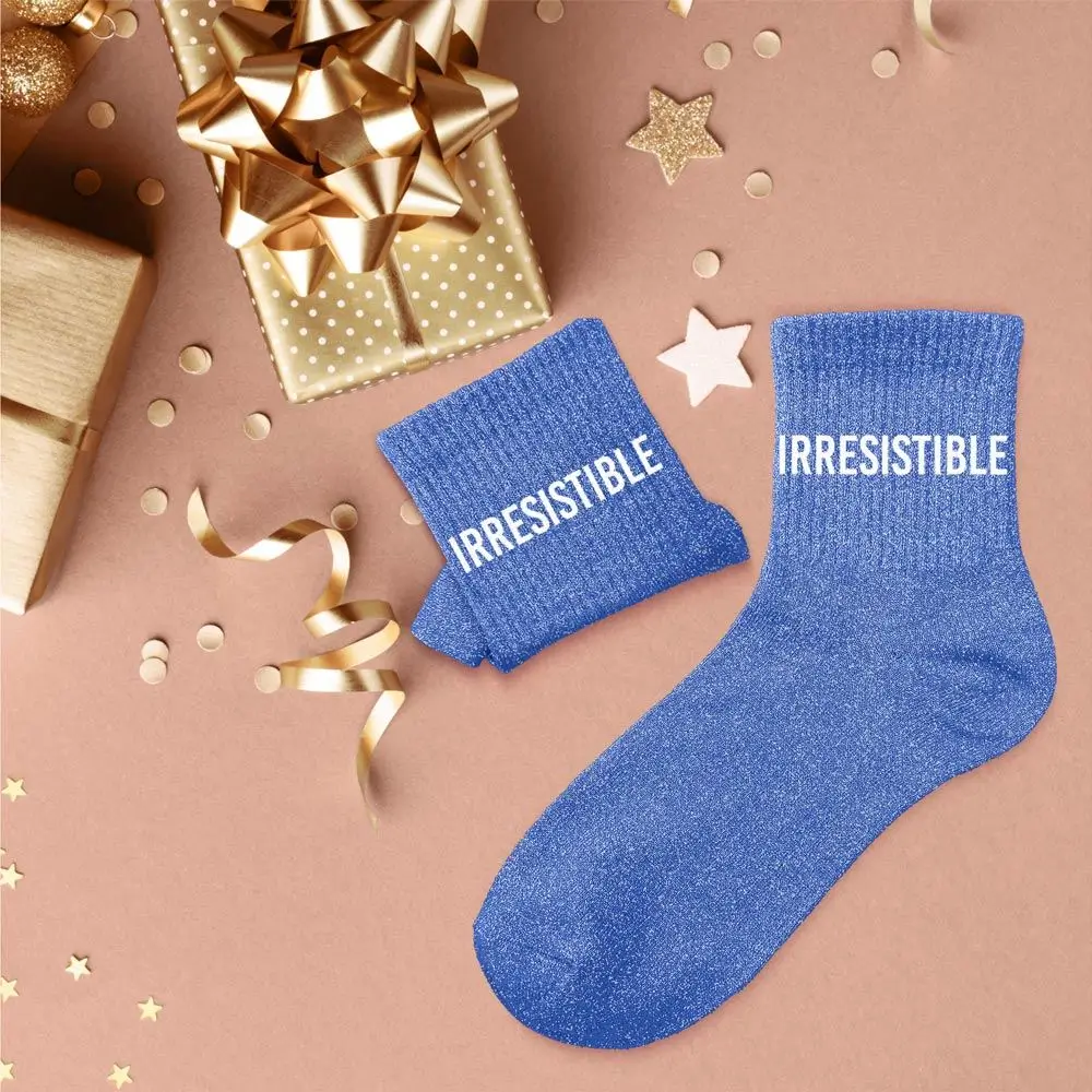 Chaussettes Paillettes Irrésistible – Taille Unique 36–42