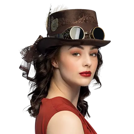 Chapeau haut de forme "Specspunk"