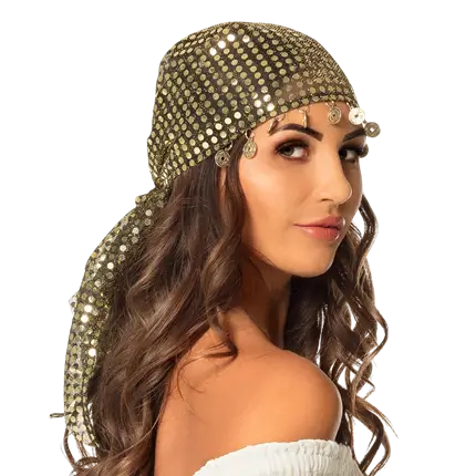 Bandana Oritental Doré