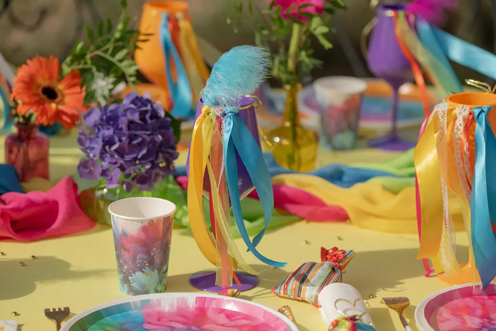 Gobelet Holi Fête des couleurs – Lot de 6