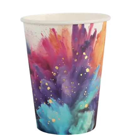 Gobelet Holi Fête des couleurs – Lot de 6