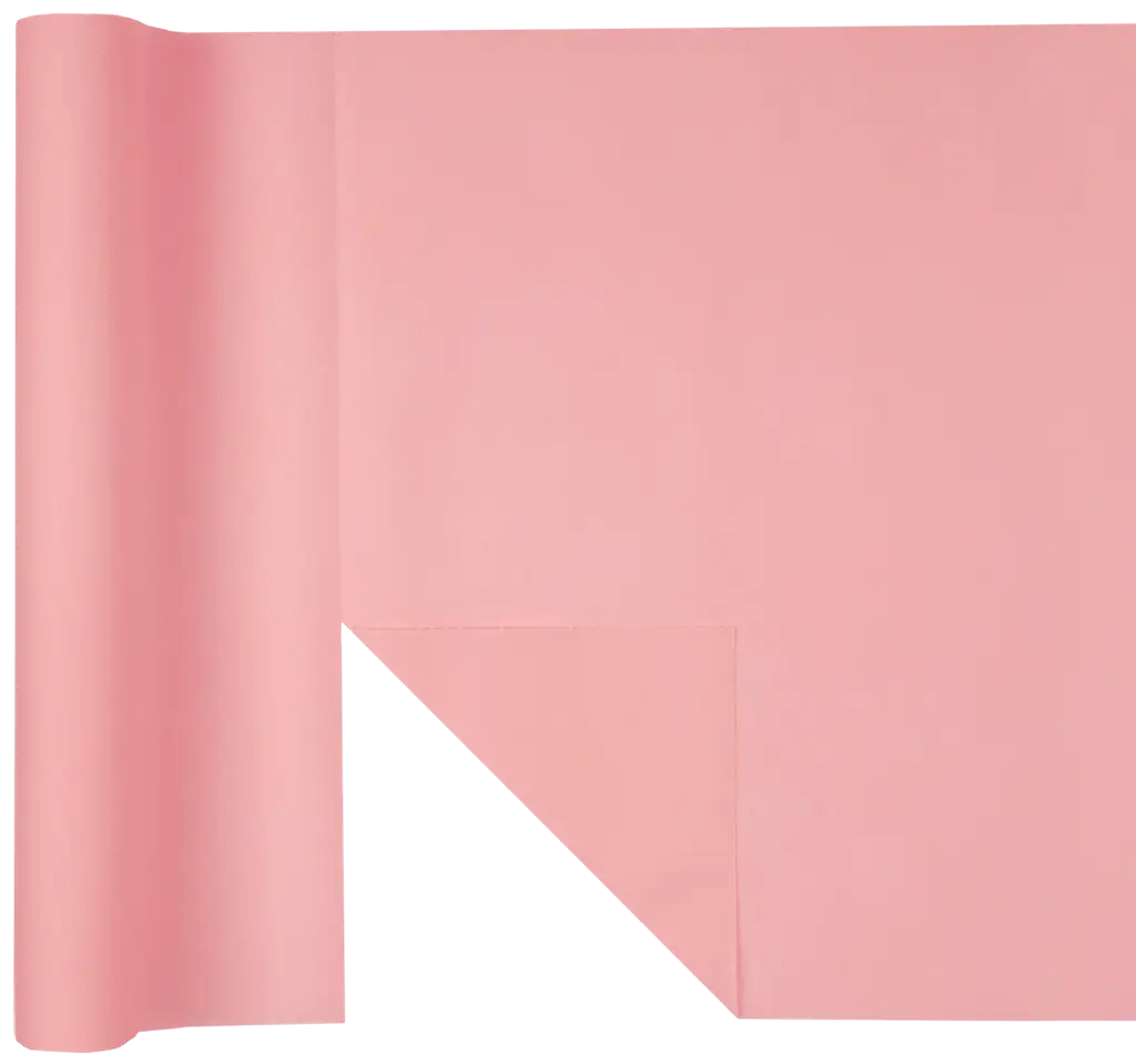 Chemin de table Harmony 4,8 m prédécoupé – Rose