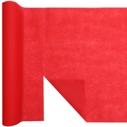 Chemin de table Harmony 4,8 m prédécoupé – Rouge