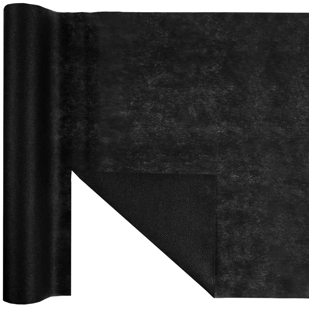 Chemin de table Harmony 4,8 m prédécoupé – Noir