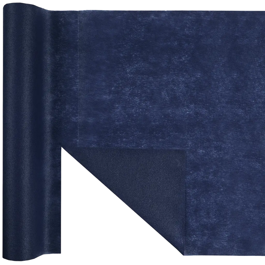 Chemin de table Harmony 4,8 m prédécoupé – Bleu marine